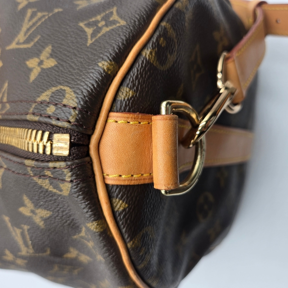 COA INCLUDED - Louis Vuitton Boston Bag/50 Monogram Keepall Bandouliere M41416 - Picture 13 of 17